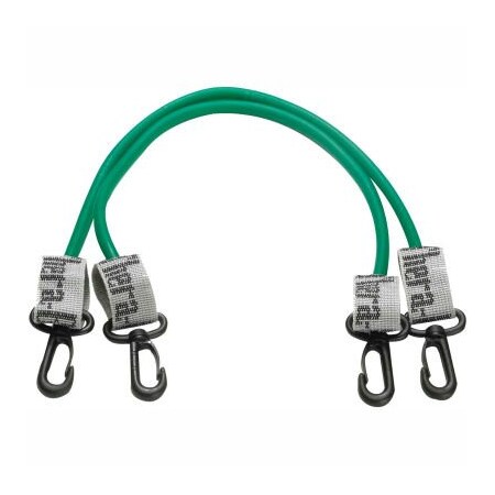 Fabrication Enterprises Thera-Band Exercise Station Accessory, 18" Green Tubing with Connectors, 1 Pair 10-1584